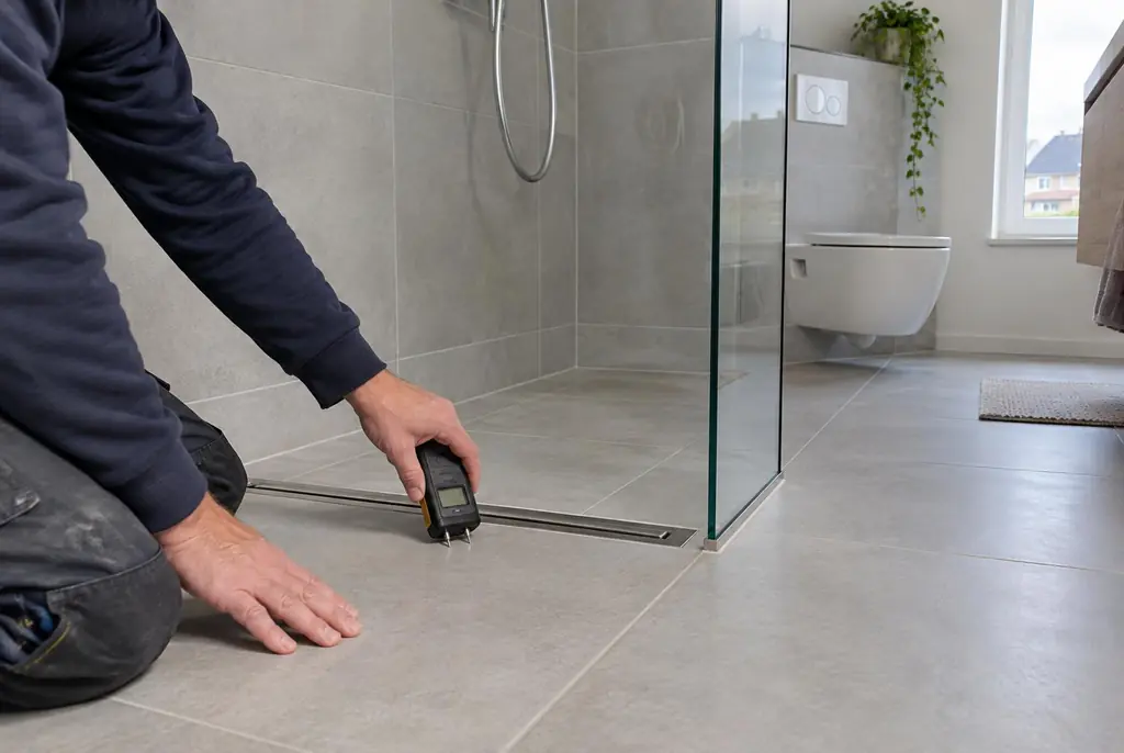 Lekdetectie Soesterberg – badkamer in een nieuwbouwwoning